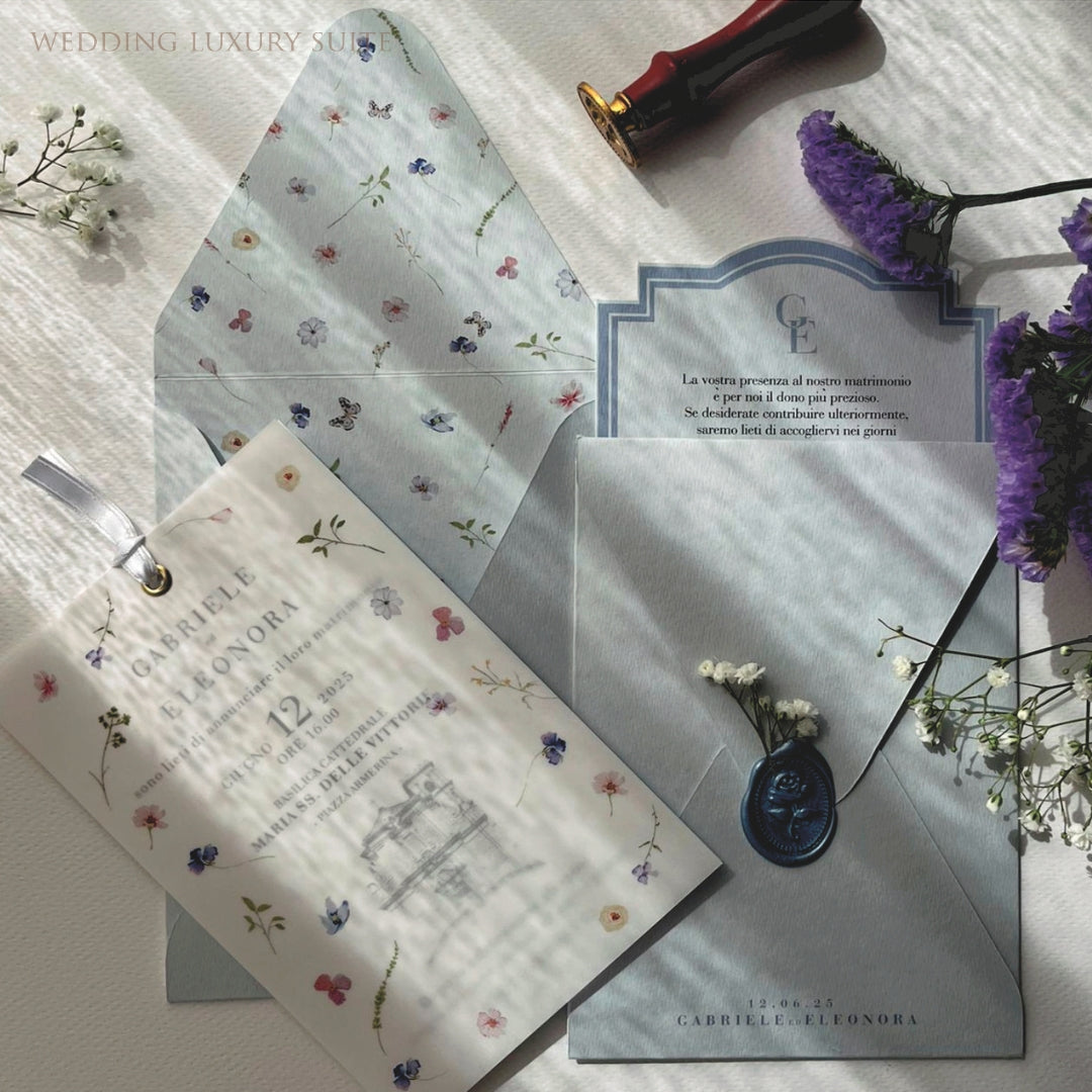 Traslucido busta VELO DECORATO